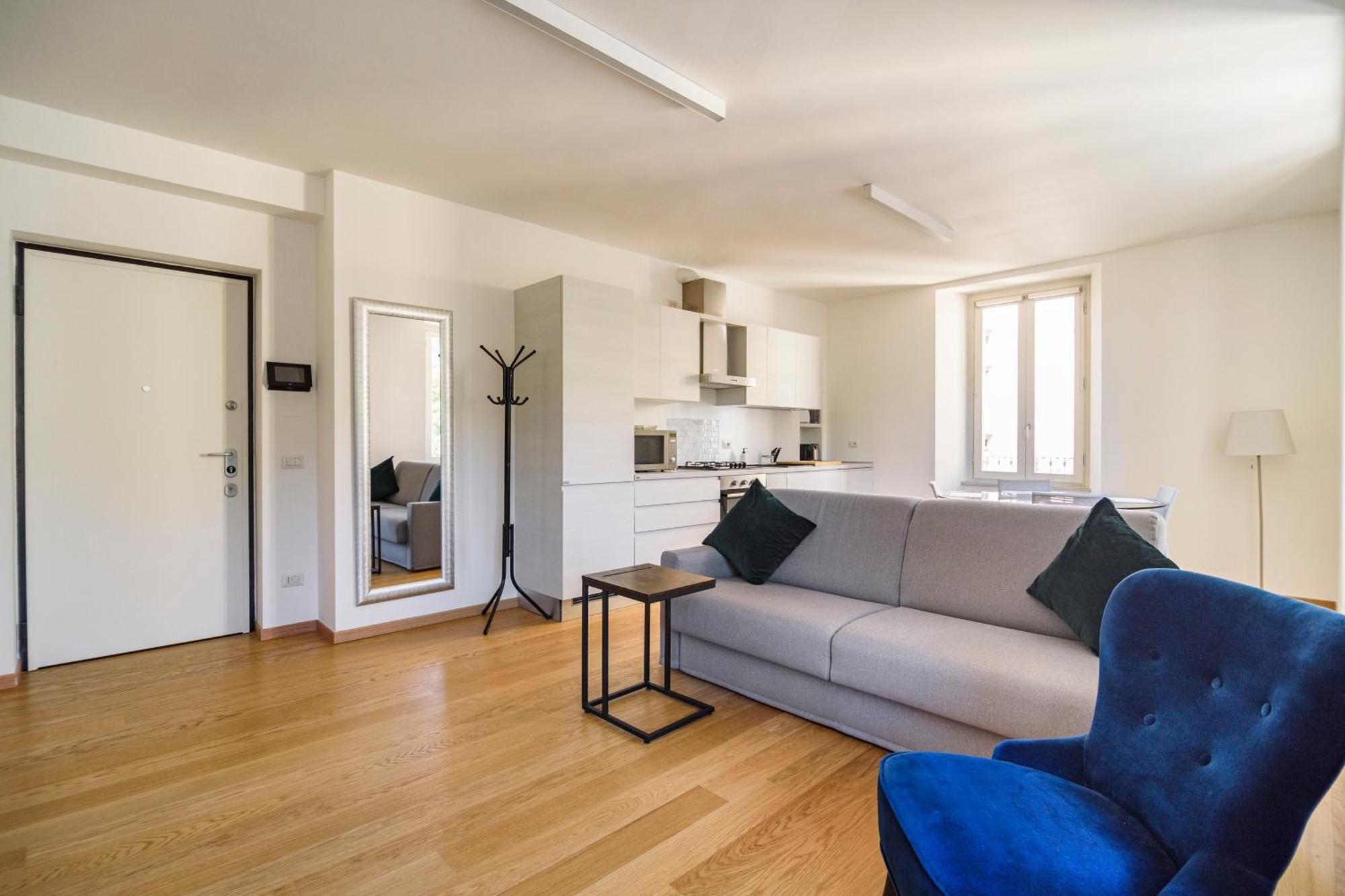 Historical Center - Free Parking And Private Terrace Apartment Como Luaran gambar